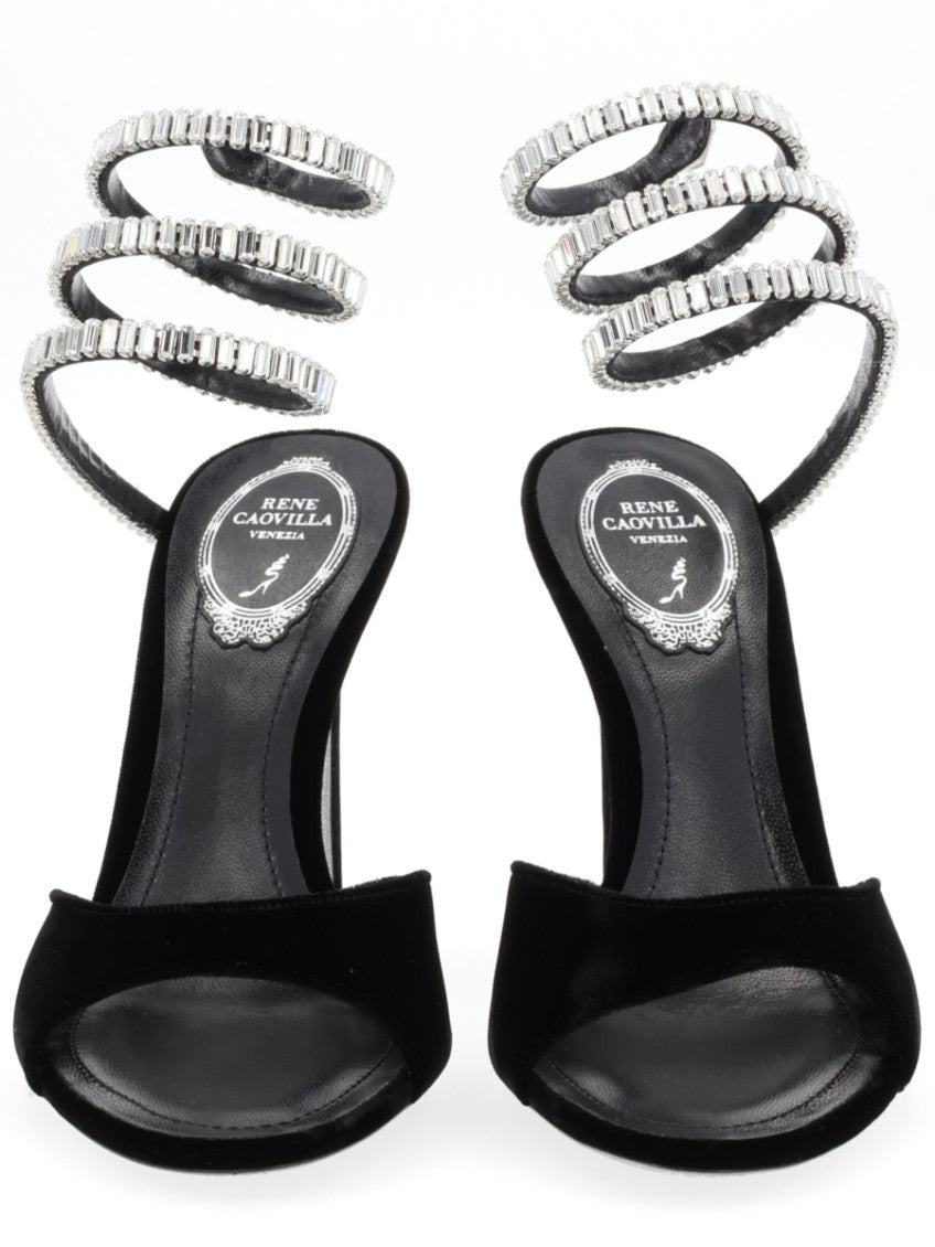 Black Embellished Heels 4