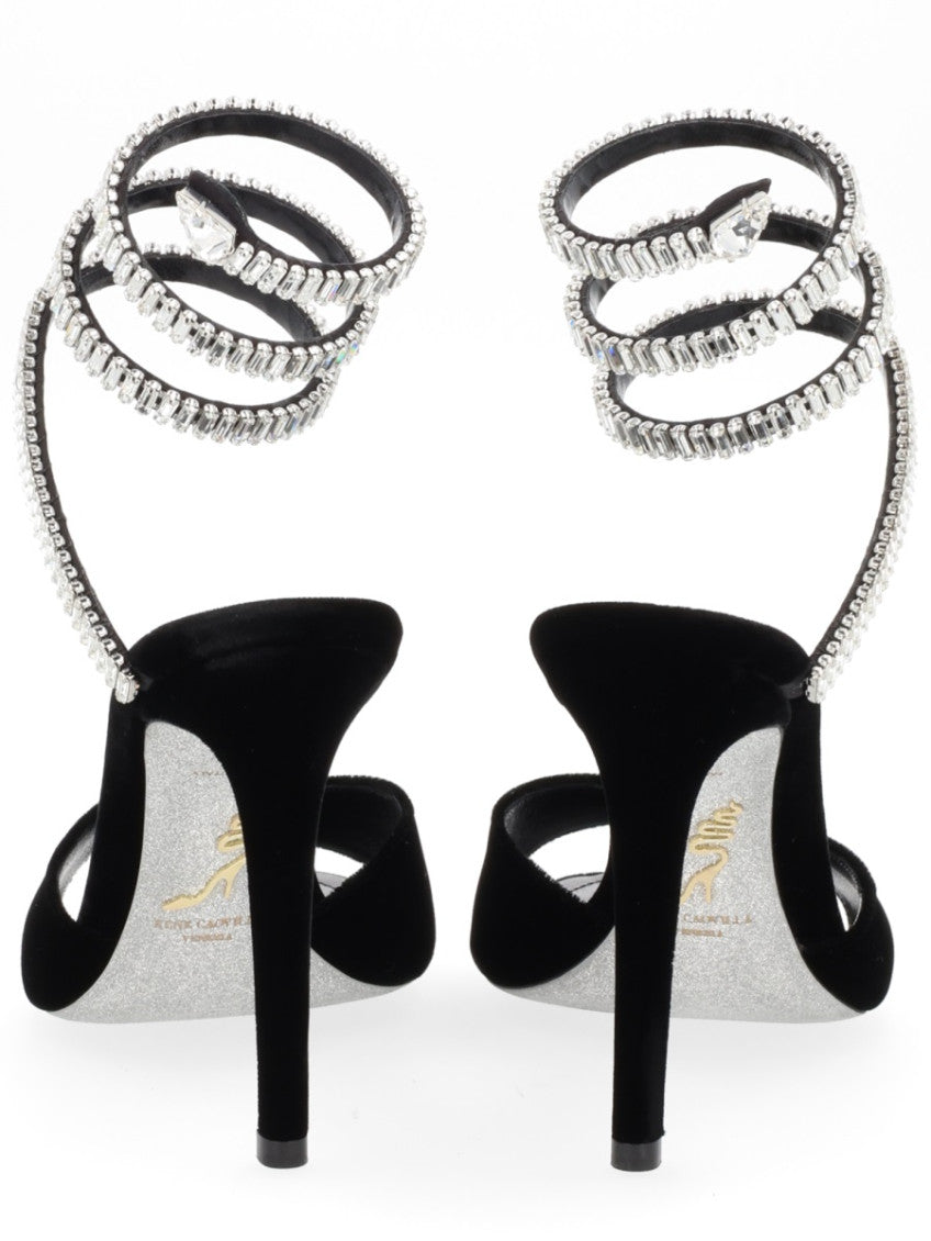 Black Embellished Heels 5
