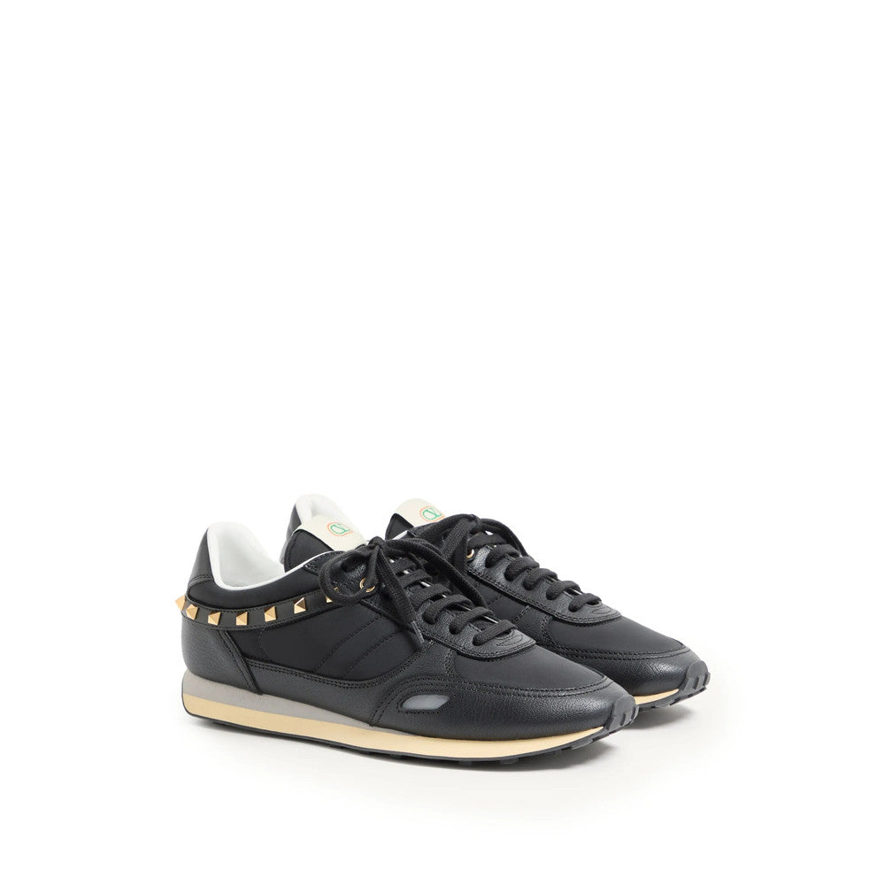 Black Studded Sneakers 2