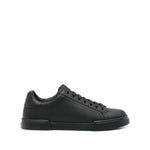 Black Logo Classic Sneakers 1