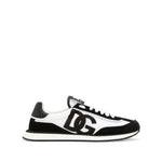 BlackWhite Logo Cushion Sneakers 1