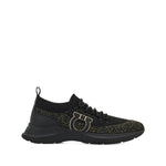 Black Logo Sneakers 1