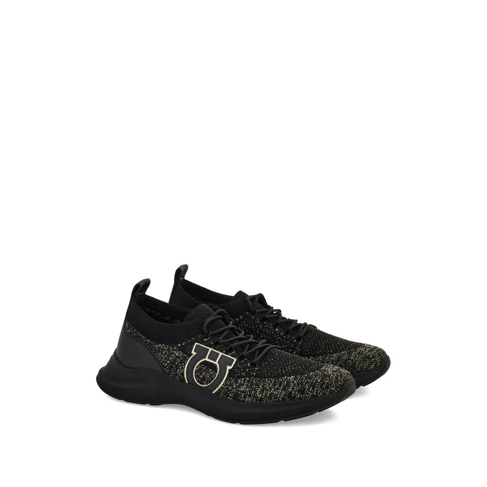 Black Logo Sneakers 2