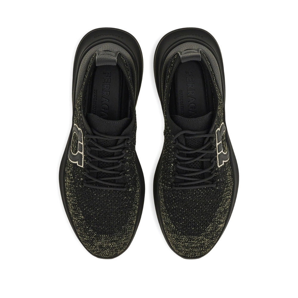 Black Logo Sneakers 3