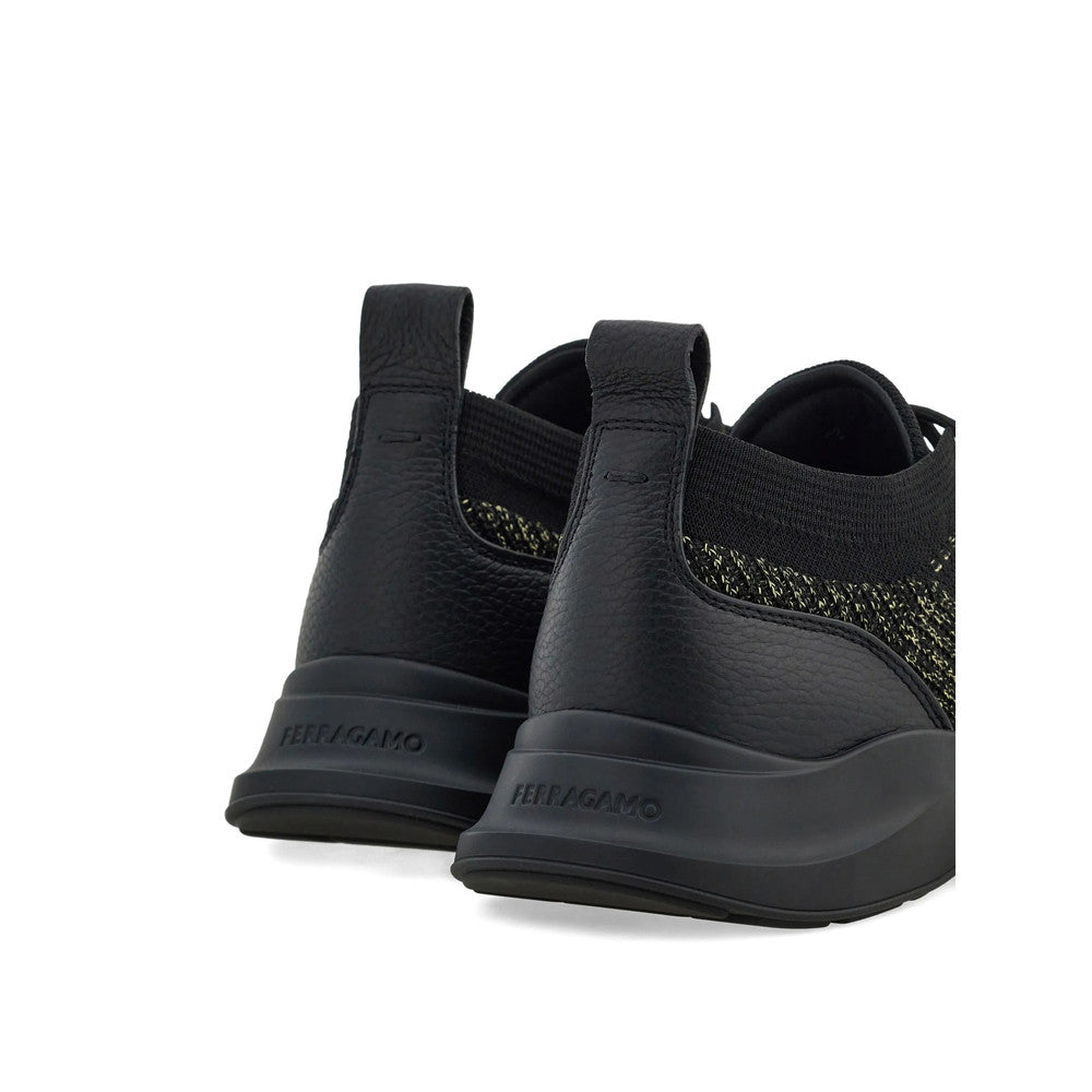 Black Logo Sneakers 4
