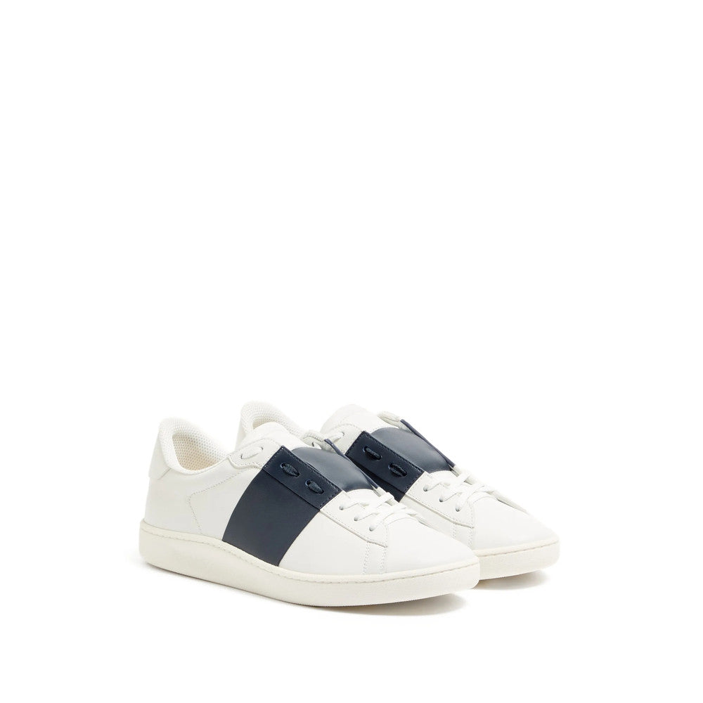 White Logo Sneakers 2