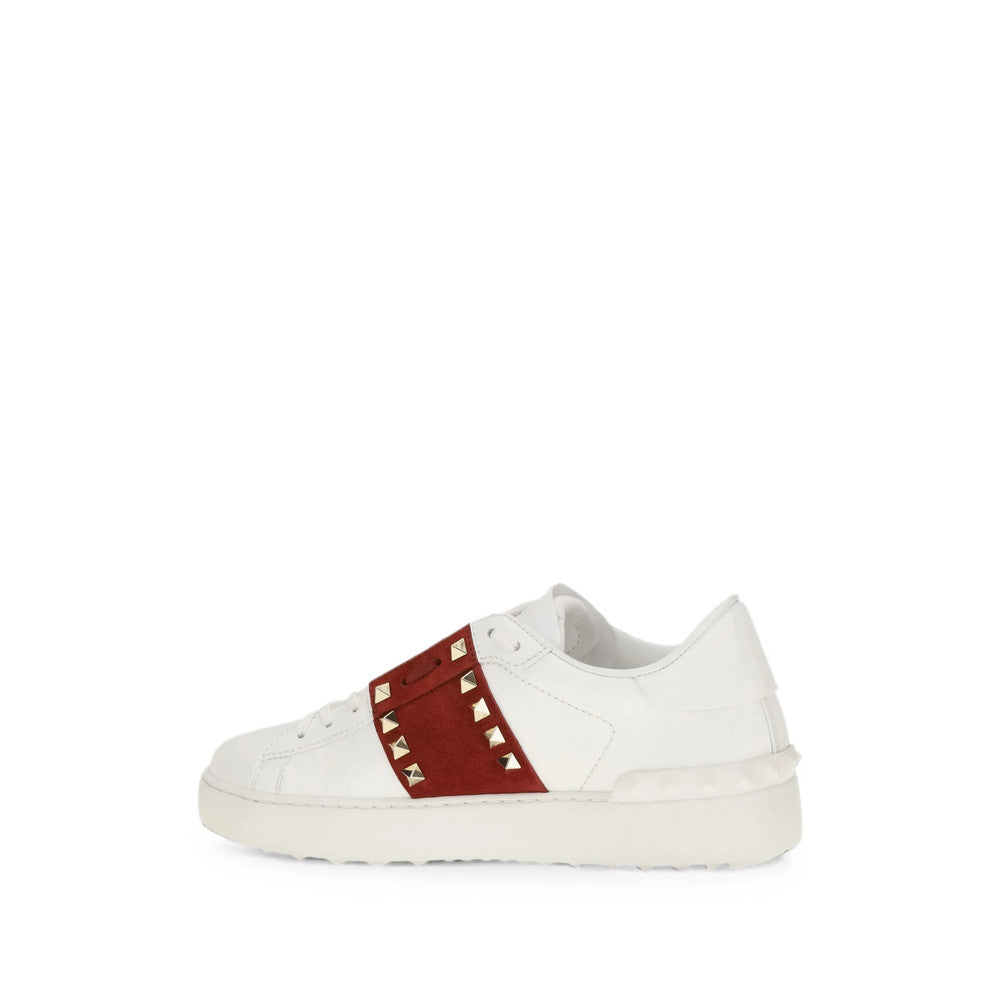 White Studded Sneakers 5
