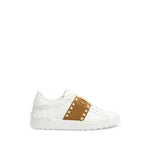 White Studded Sneakers 1