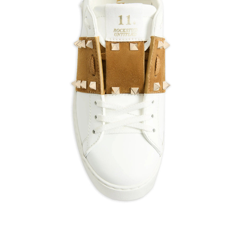 White Studded Sneakers 5
