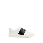BlackWhite Color Block Open Sneakers 1