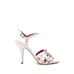 White Studded Heels 1