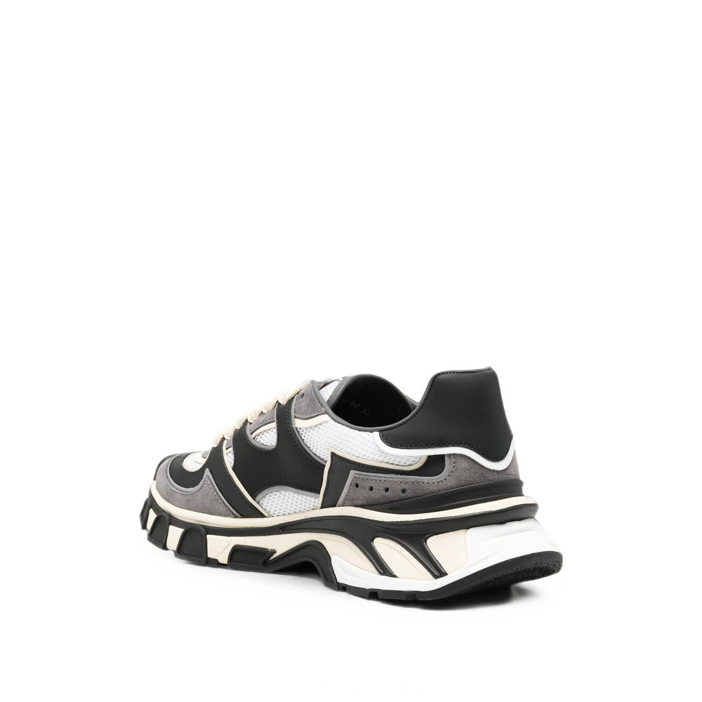 Black Color Block Sneakers 3