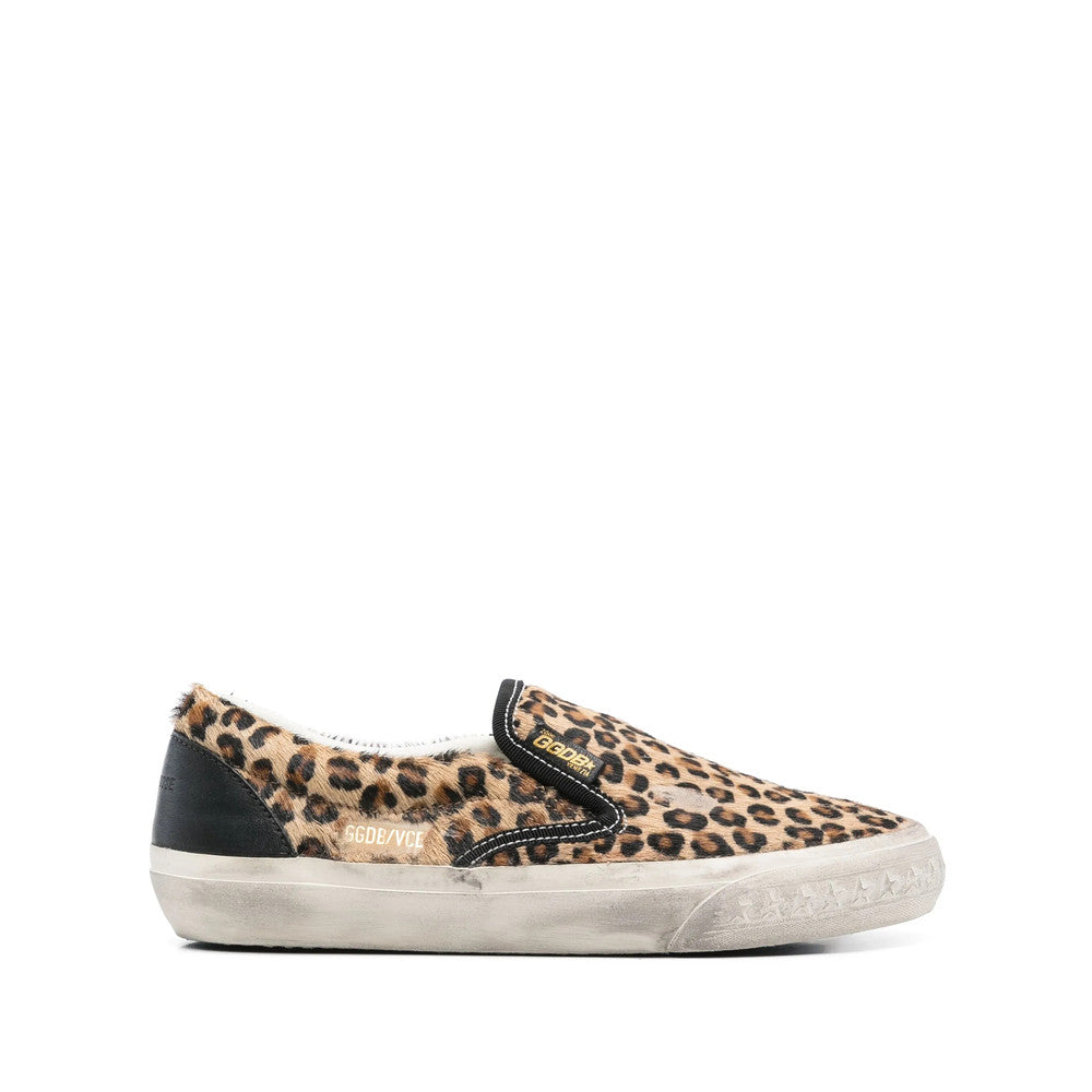 Leopard Print Slip On Sneakers 1