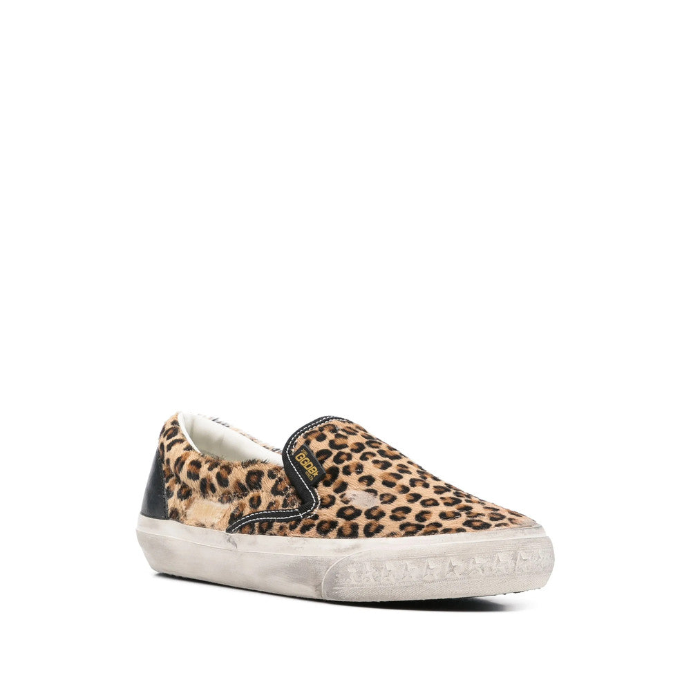 Leopard Print Slip On Sneakers 2