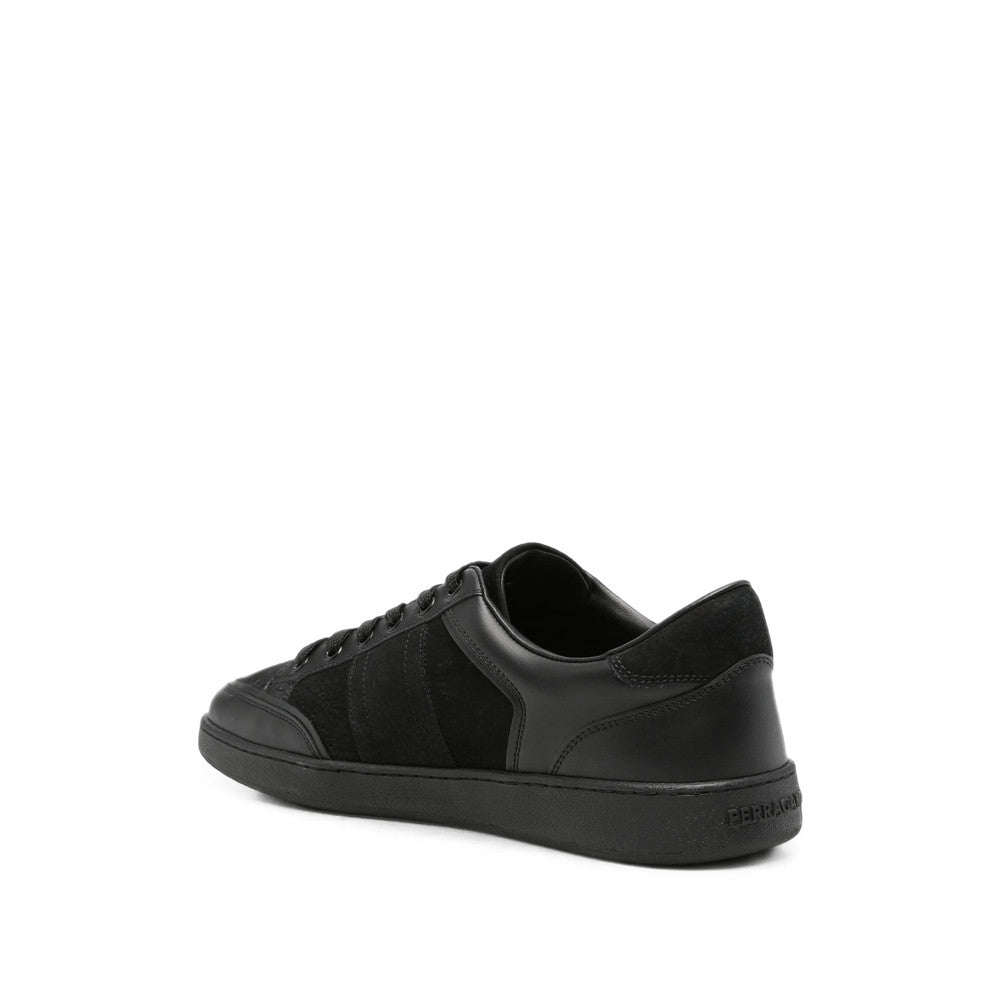 Black Lace Up Sneakers 3