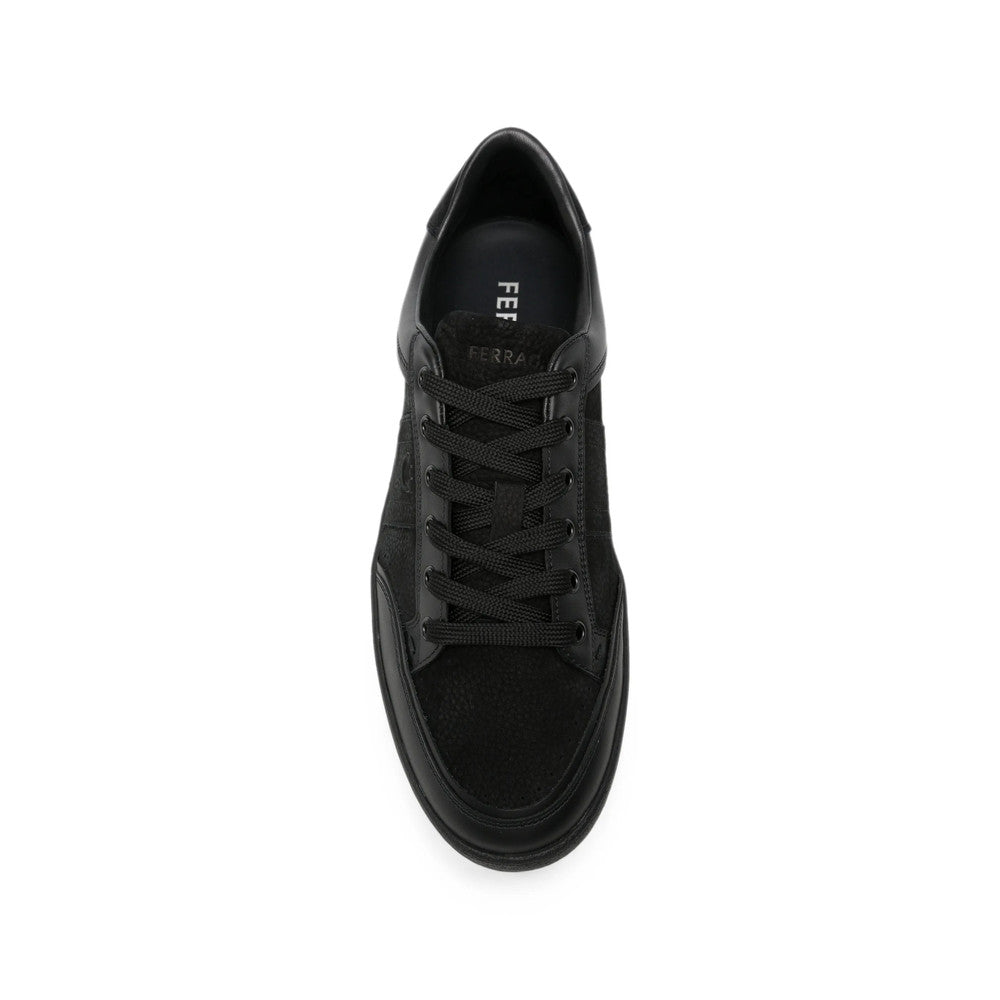 Black Lace Up Sneakers 4