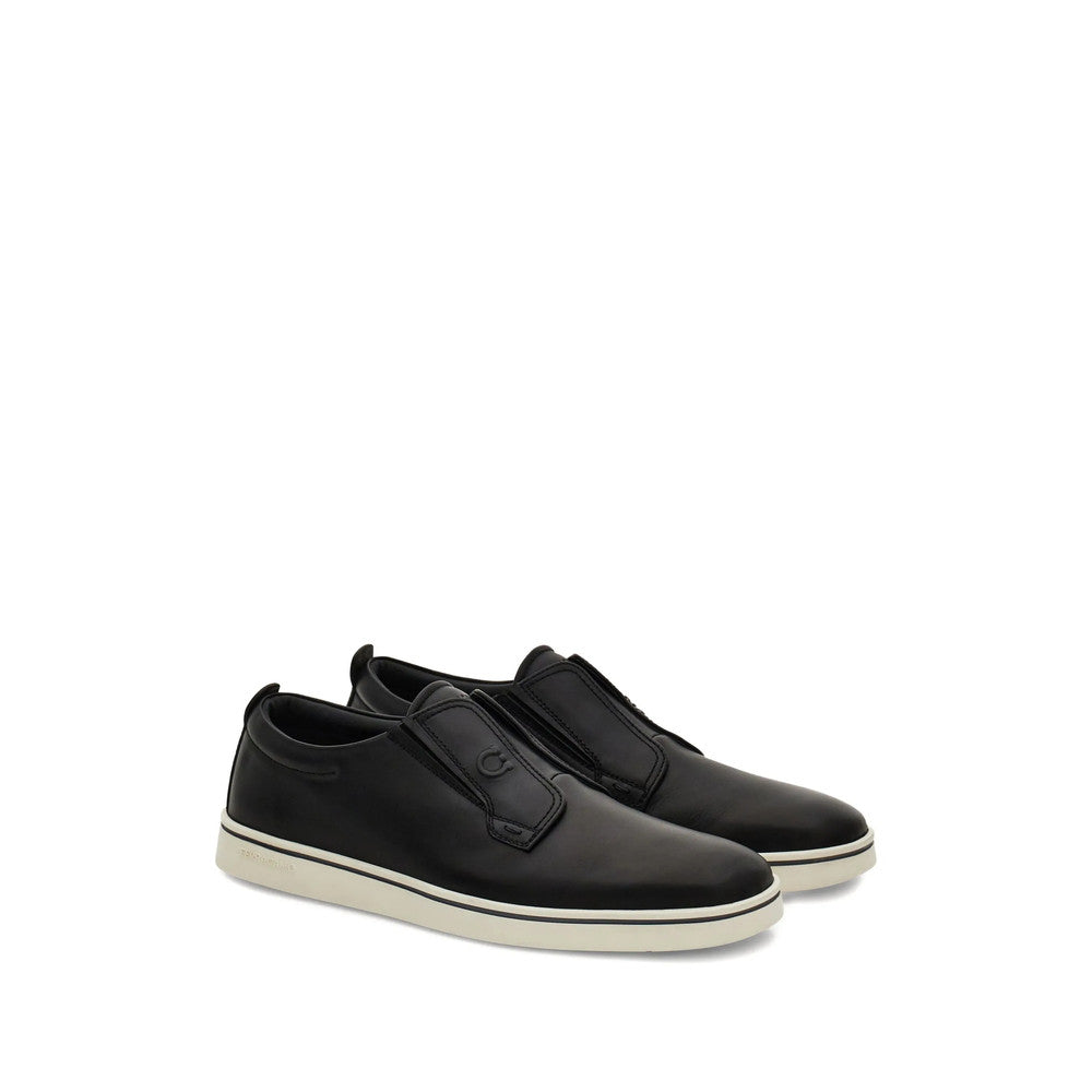 Black Logo Sneakers 2
