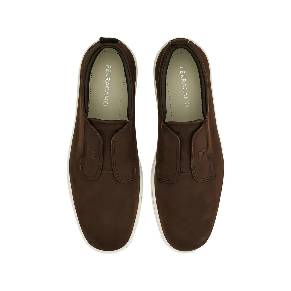 Brown Slip On Sneakers 3
