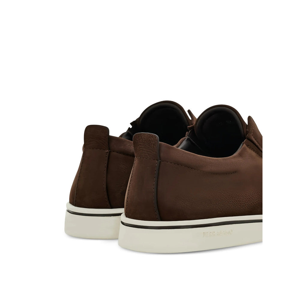 Brown Slip On Sneakers 4