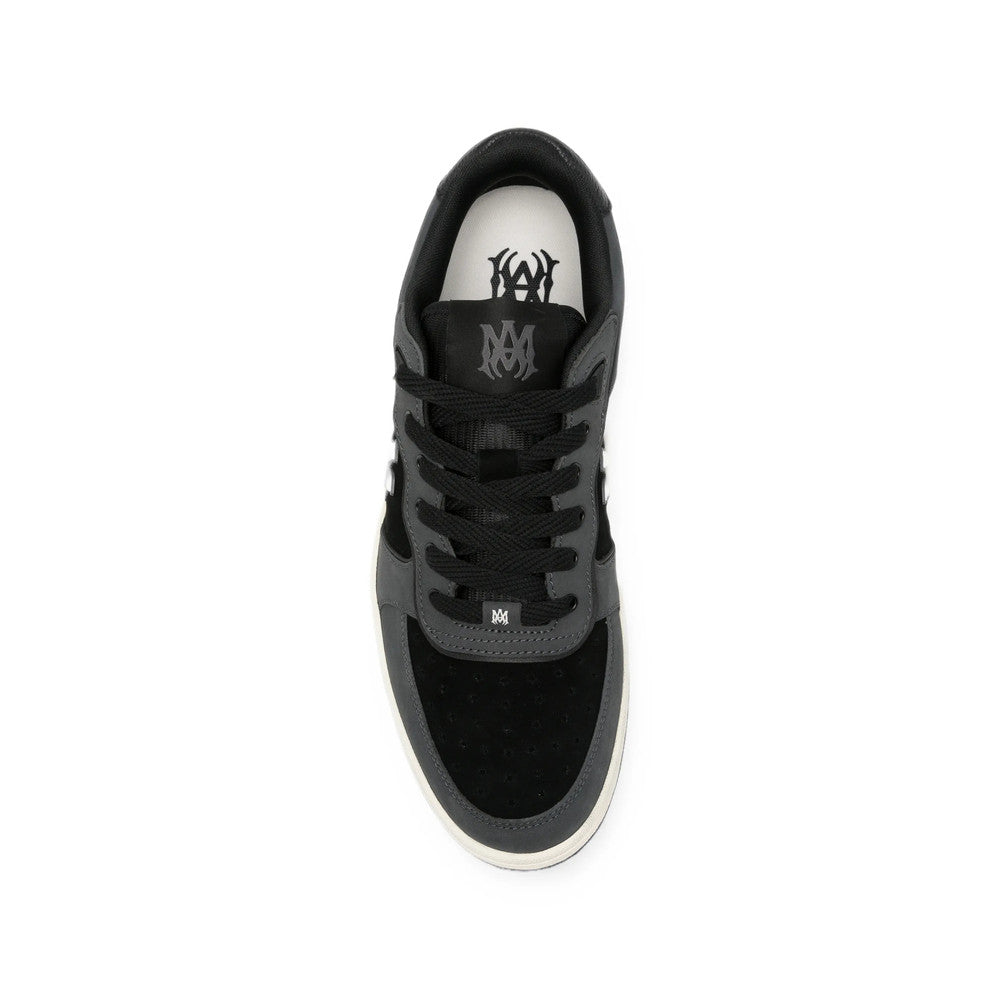 Grey Color Block Sneakers 4