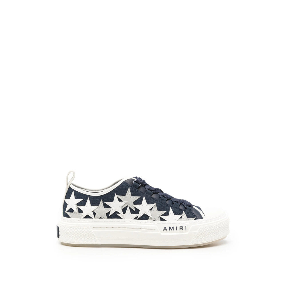 Blue Graphic Star Sneakers 1