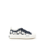 Blue Graphic Star Sneakers 1