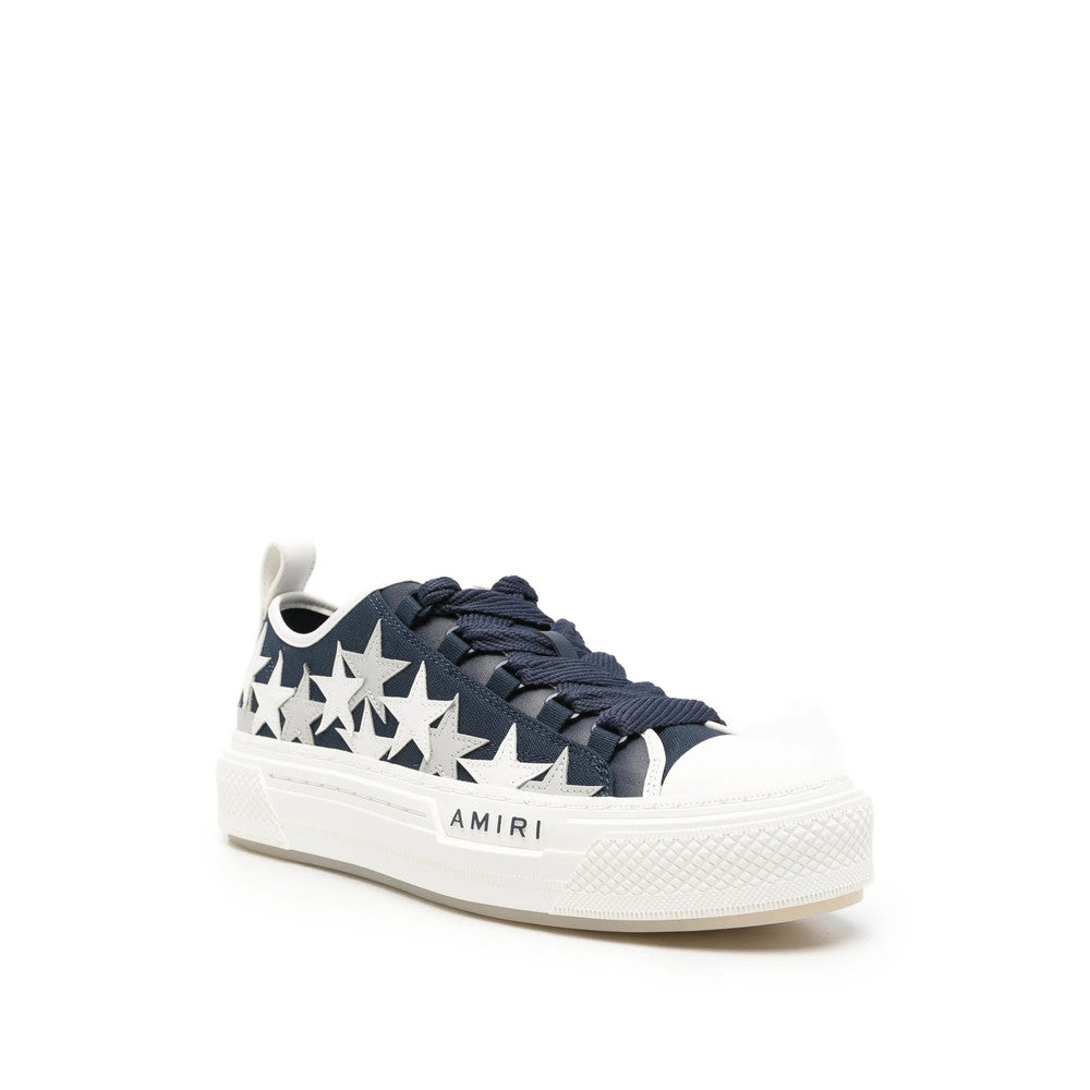 Blue Graphic Star Sneakers 2