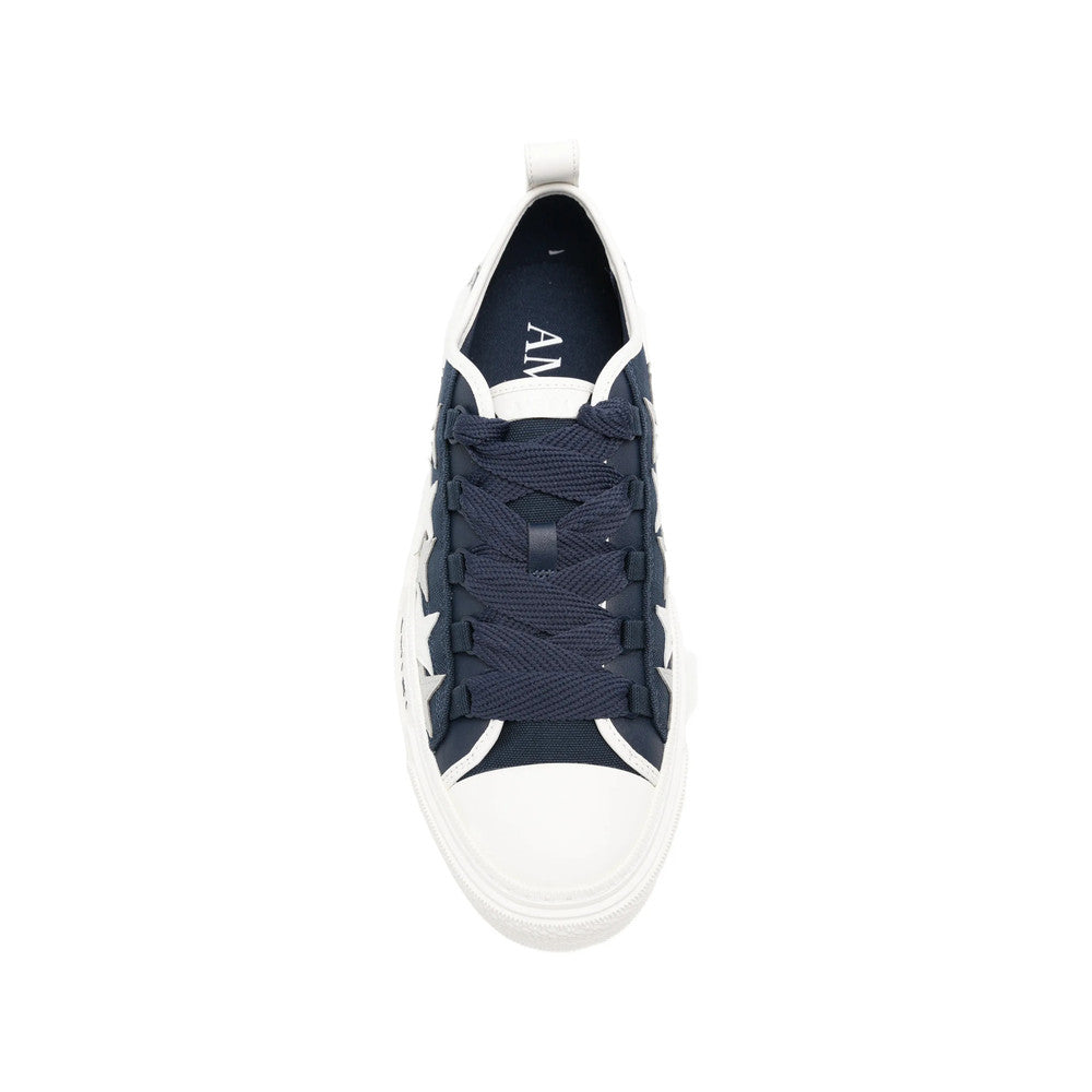 Blue Graphic Star Sneakers 3