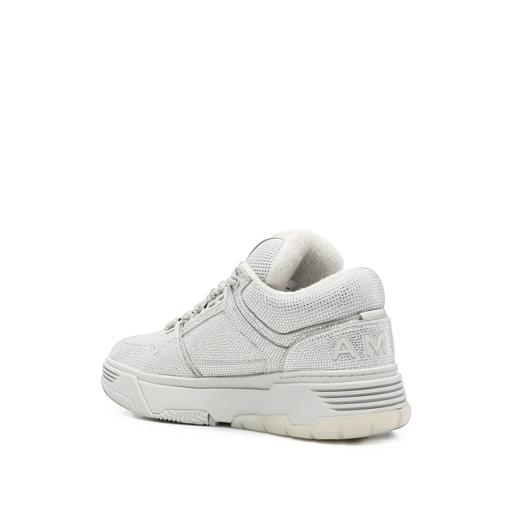 Silver Embellished Sneakers 3
