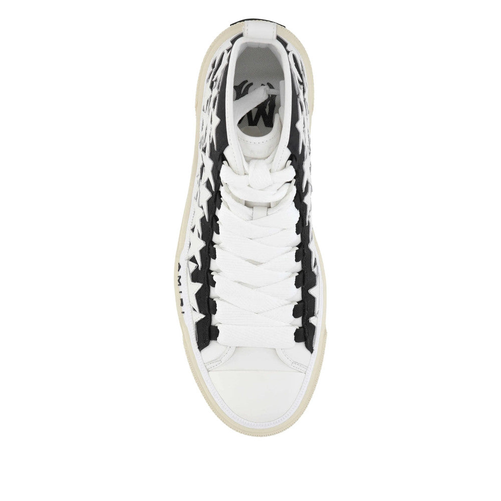 Black Graphic Court Sneakers 3