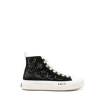 Black Embroidered Skel Top Sneaker 1