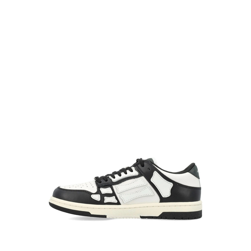 BlackWhite Color Block Sneakers 4