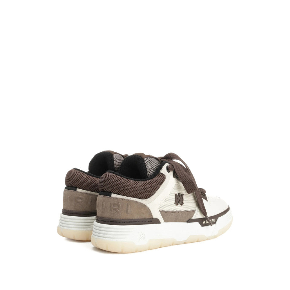 Brown Logo Low-Top Sneakers 3