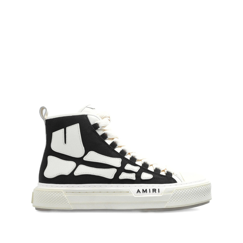 BlackWhite Graphic Sneakers 1