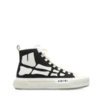 BlackWhite Graphic Sneakers 1