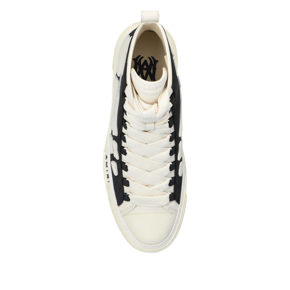 BlackWhite Graphic Sneakers 3