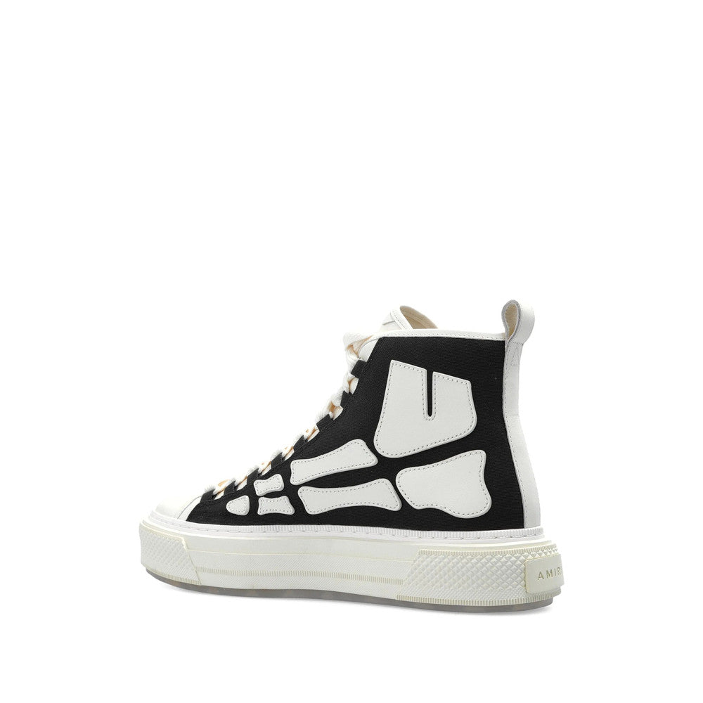 BlackWhite Graphic Sneakers 4