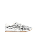 Silver Graphic Star Motif Sneakers 1