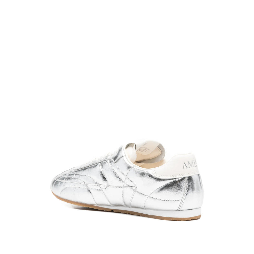Silver Graphic Star Motif Sneakers 3