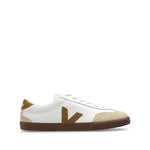 White Color Block Cloud Sneakers 1
