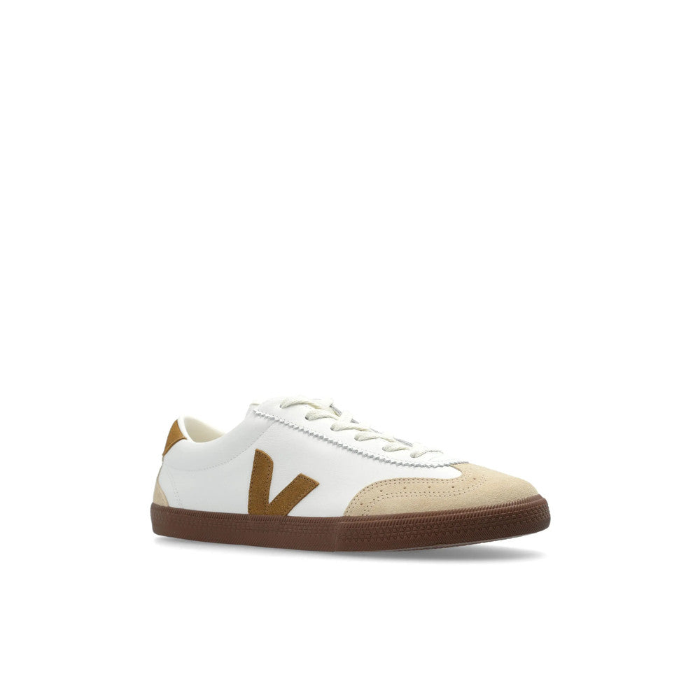 White Color Block Cloud Sneakers 2