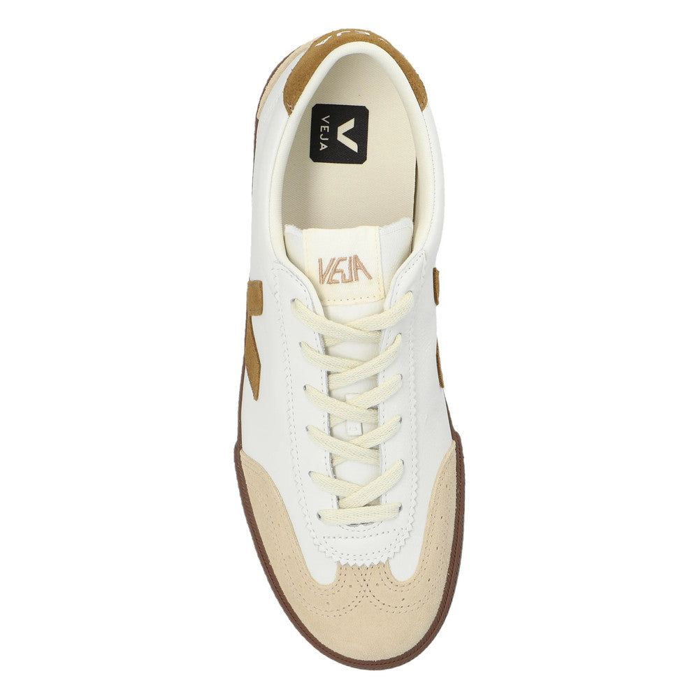 White Color Block Cloud Sneakers 3