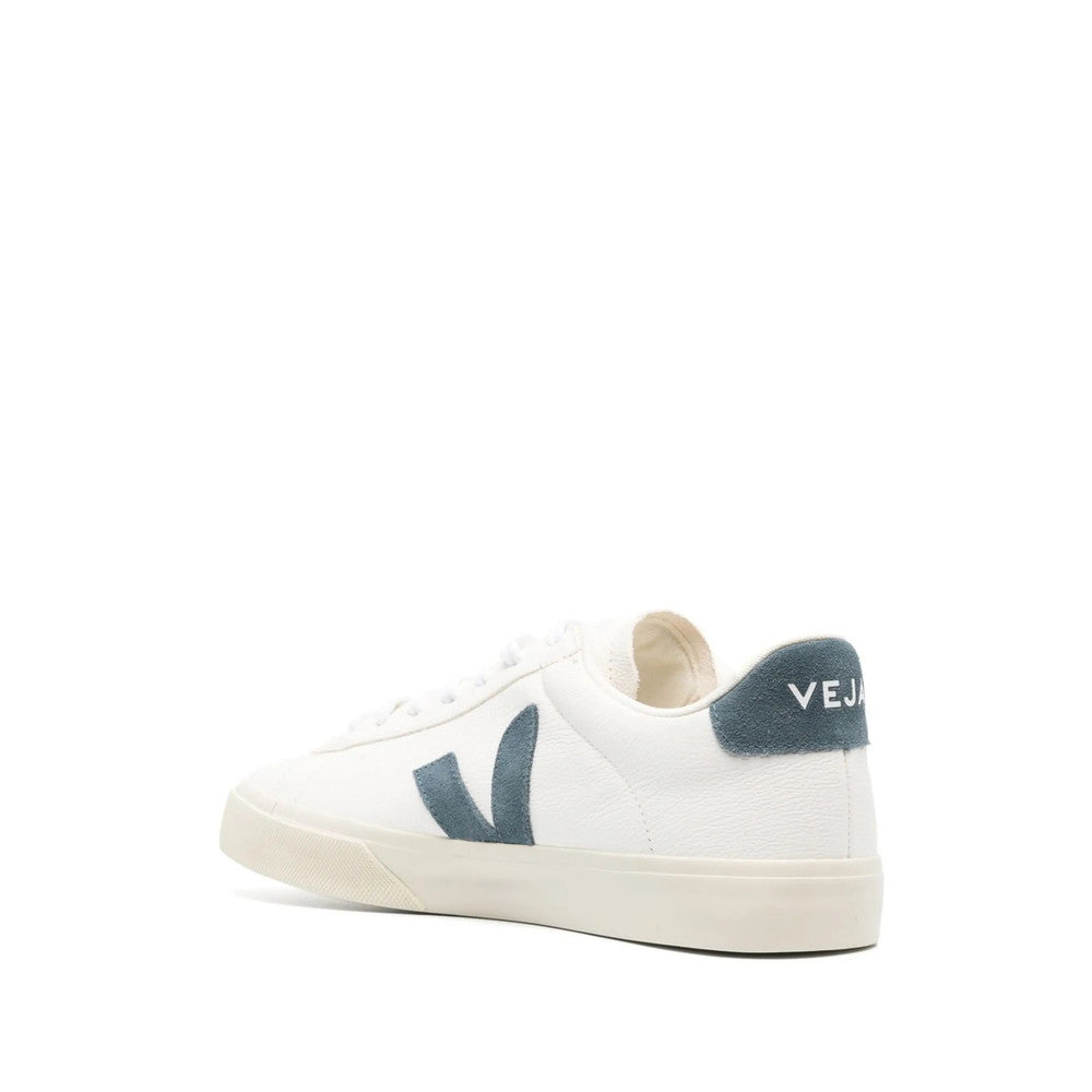 White Logo Campo Sneakers 4