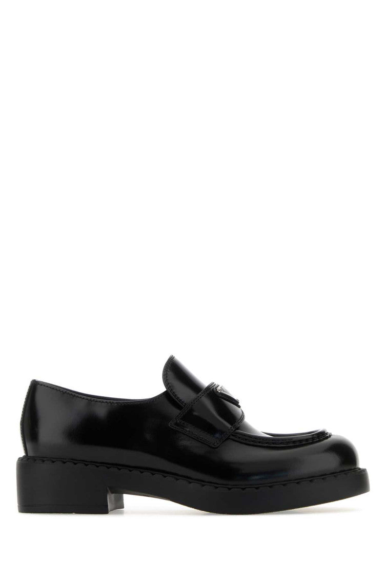Black Leather Loafers 1