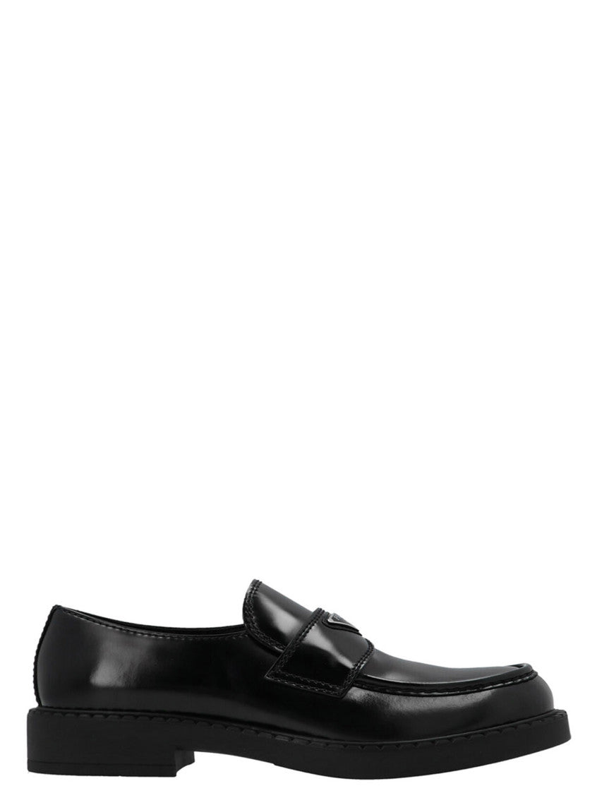 Black Leather Loafers 1