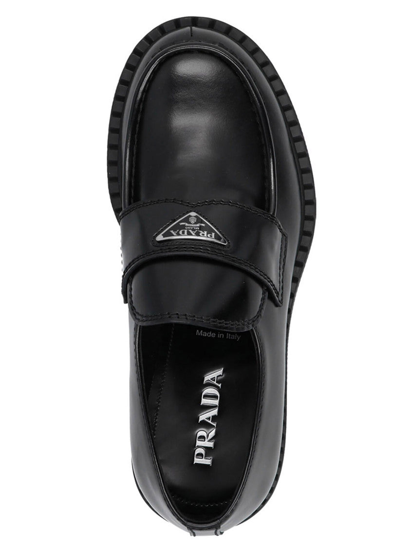 Black Leather Loafers 4