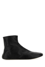 Black Leather Ankle Boots 1