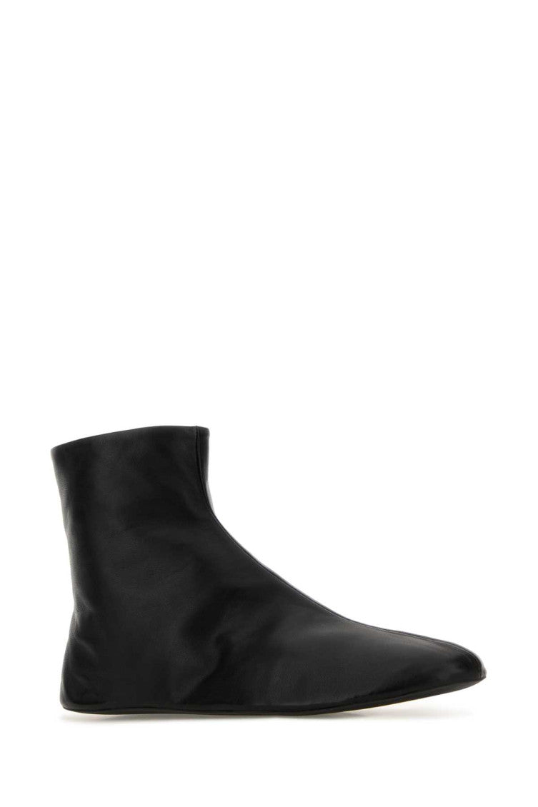 Black Leather Ankle Boots 2