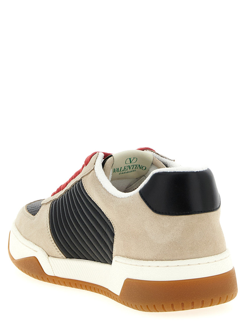 Multicolor Lace Up Sneakers 3
