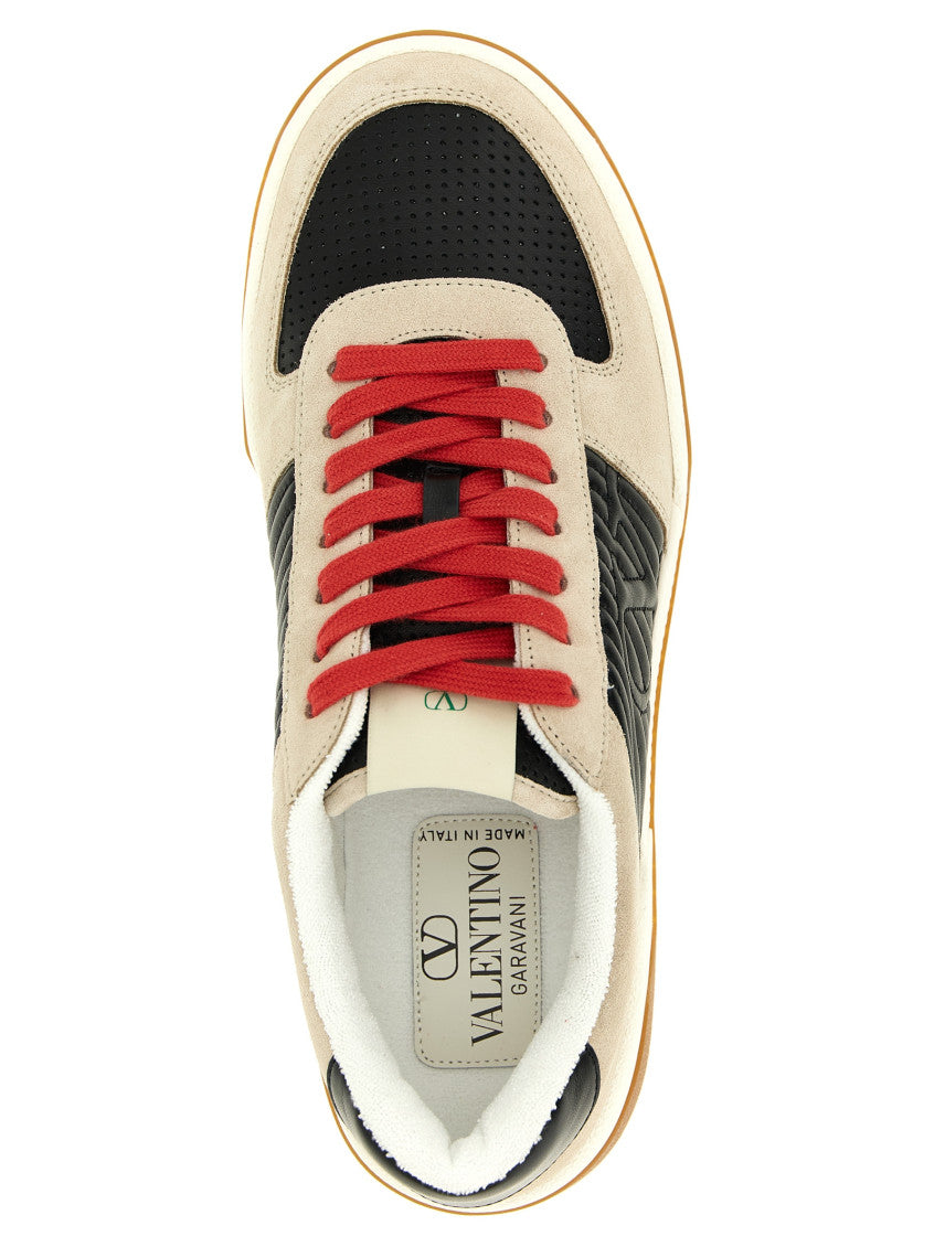 Multicolor Lace Up Sneakers 4